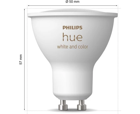 Philips HueWCA 4.2W GU10 3set sw EU
