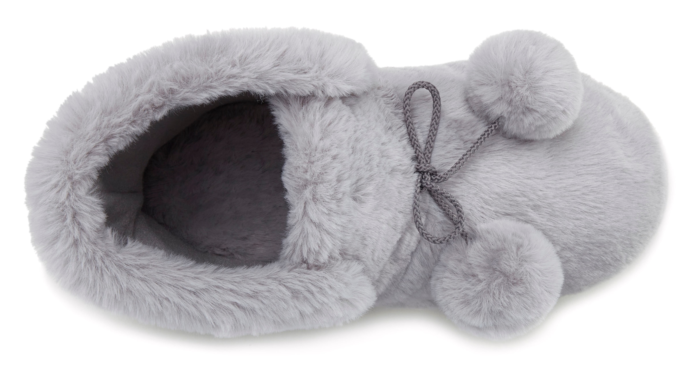 Vivance Hausschuh  Pantolette, Pantoffel, Boots mit kuscheligem Fellimitat VEGAN