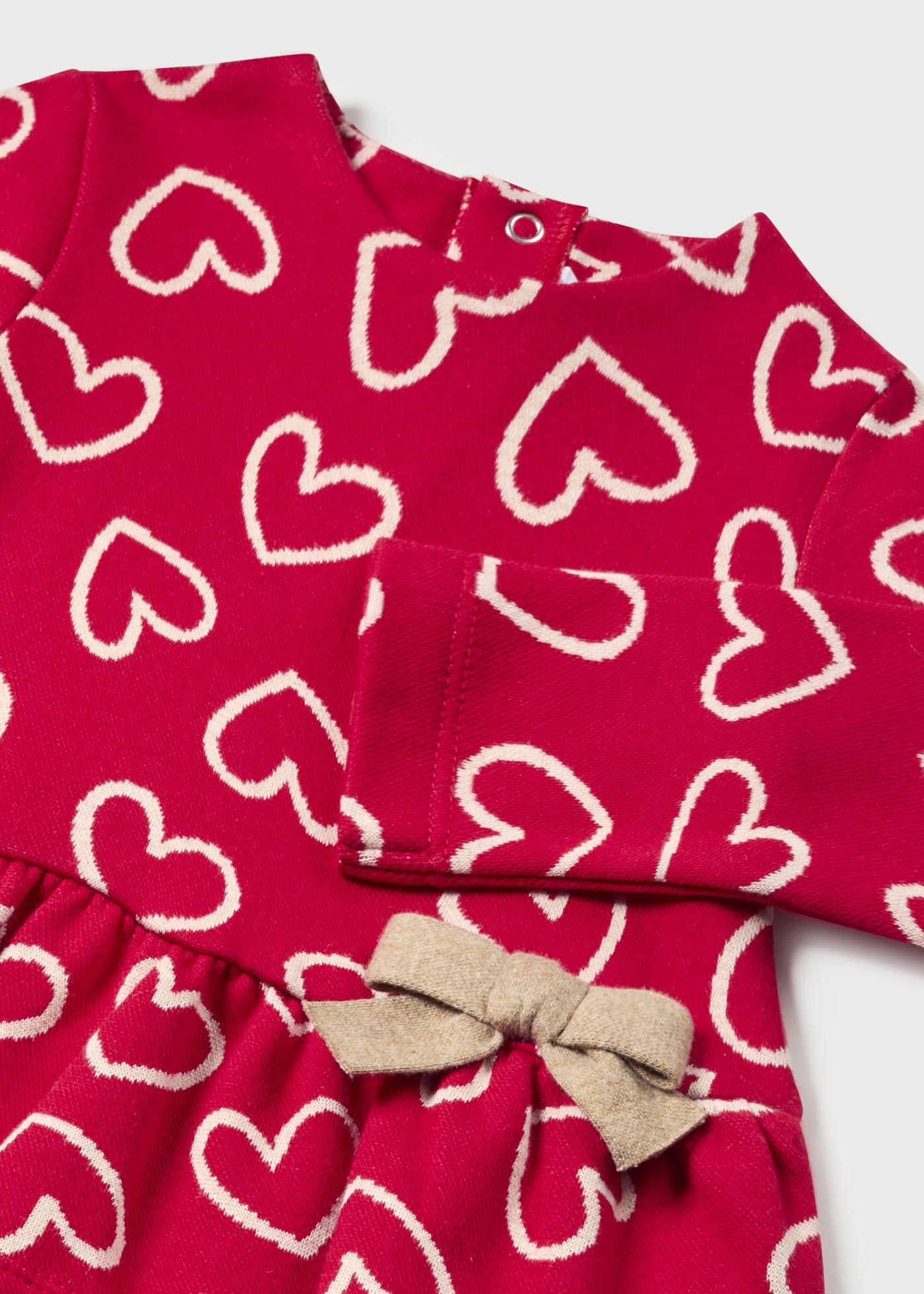 Conjunto de bebê jacquard de 2 peças