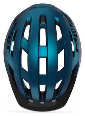 Casque MET Allroad Mips Bleu Metallic Mat