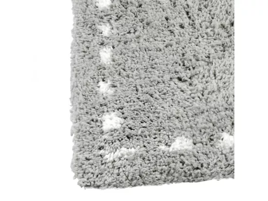 Tapis Microfibre 90x60cm Gris