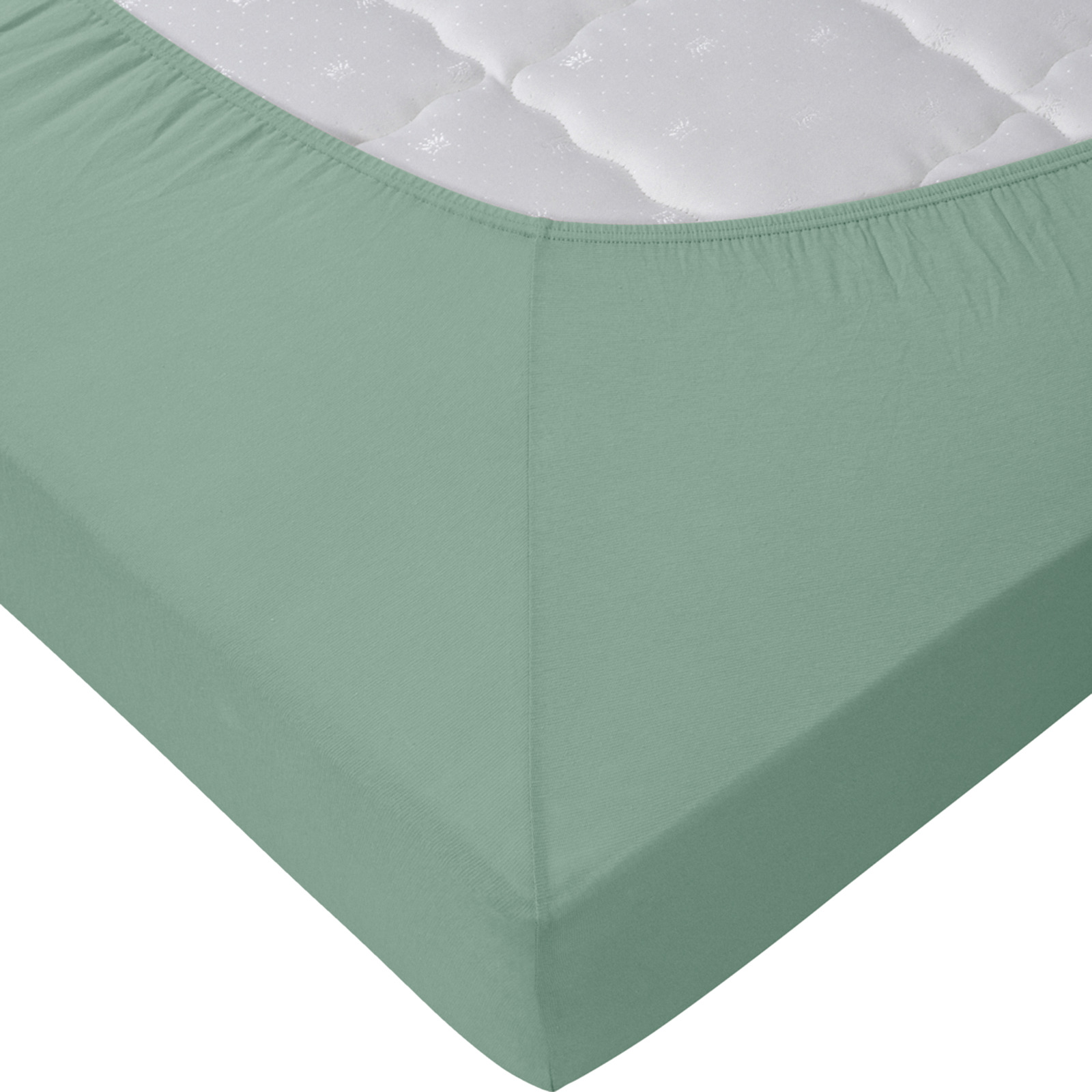 Living Edition Jersey-Fixleintuch 180x200, mint