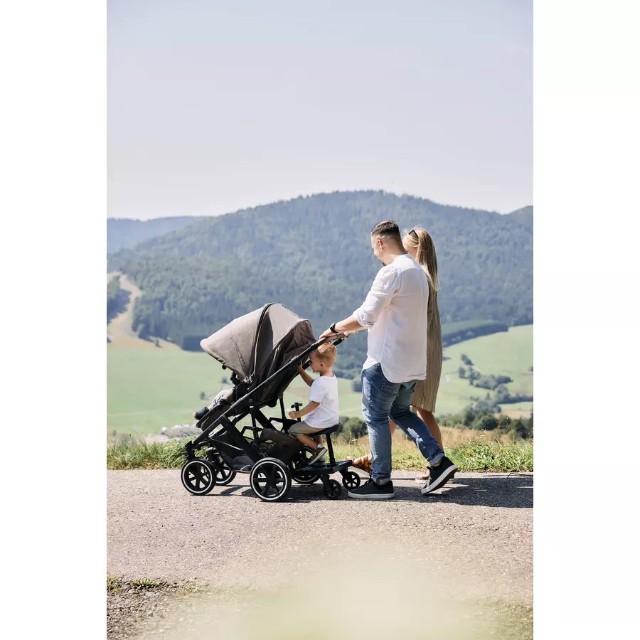 ABC DESIGN Sitz-Trittbrett Kiddie Ride On 2 Schwarz