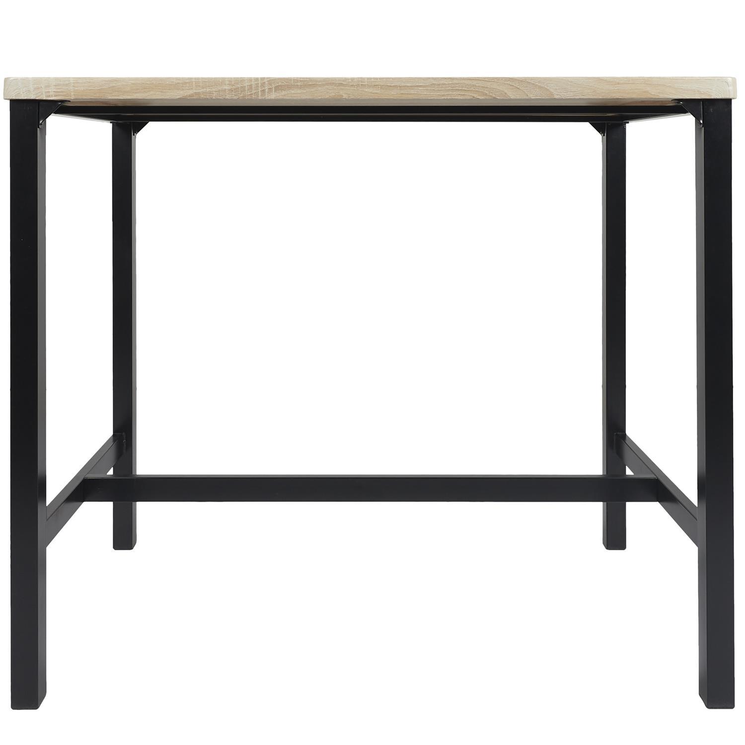 LOKA TABLE MANGE DEBOUT ET 4 TABOURETS
