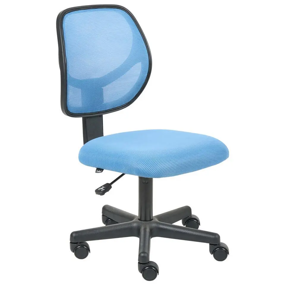 JOYFUL - Bureaustoel - Blauw - Mesh