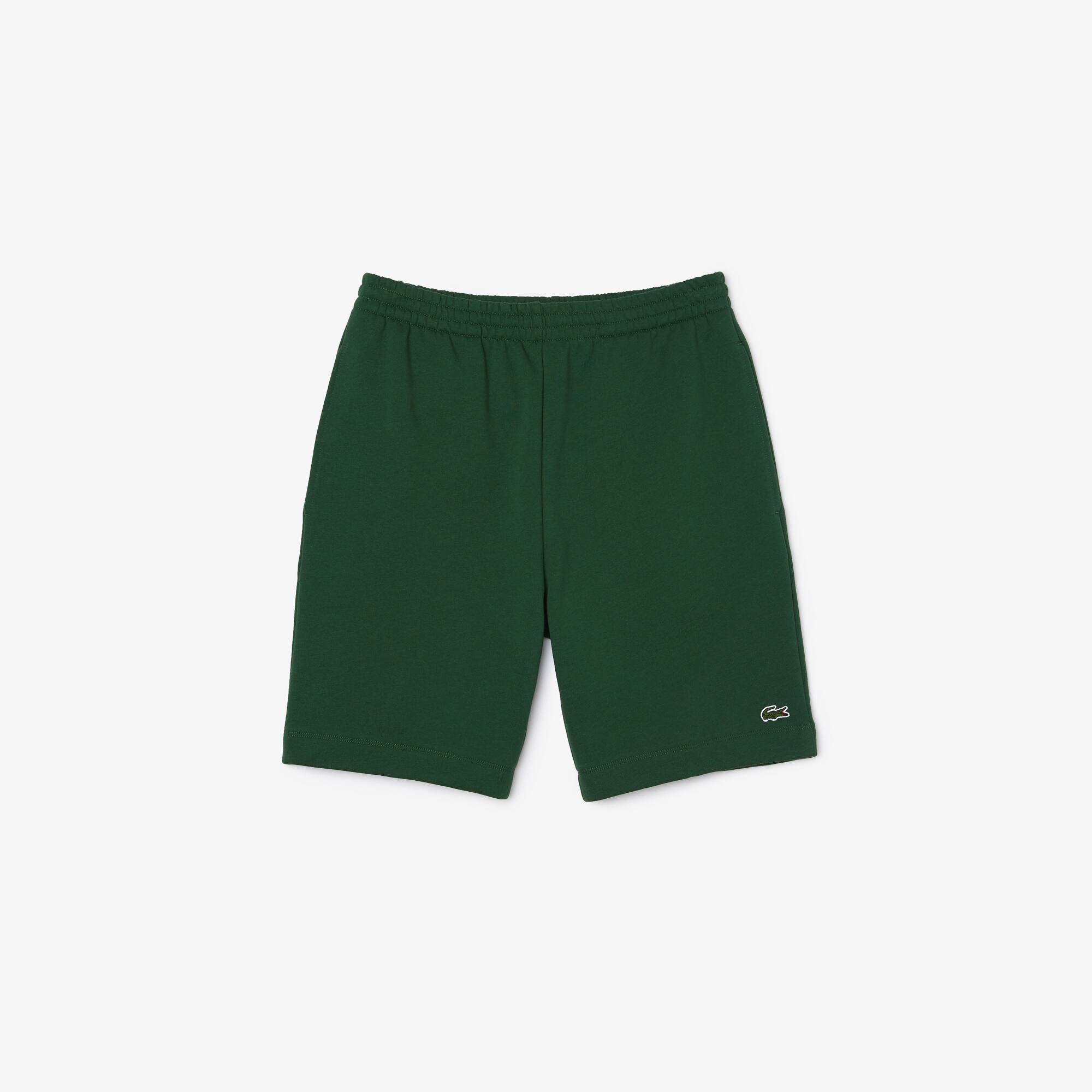 Jogging-Shorts aus Fleece Bermudas - Grün - Lacoste - Herren