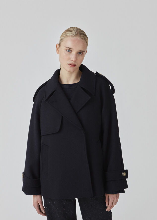 Modström EsmundMD Wool jacket Blå