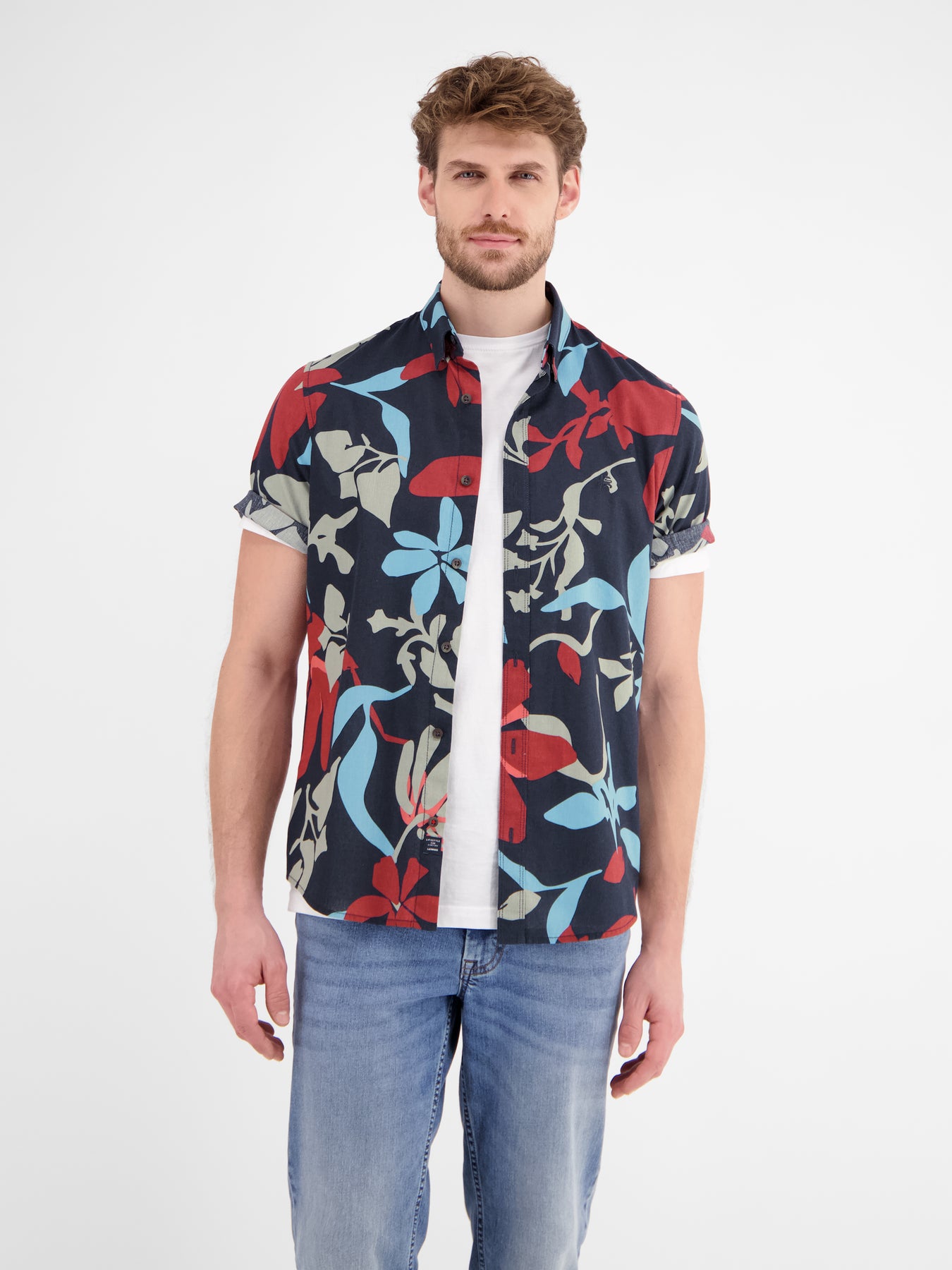 Sommerhemd in Hawaiian-Style