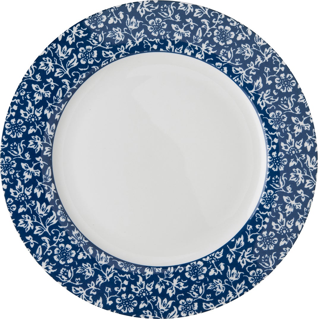Laura Ashley bord Alyssa blauw D 26 H 1,9 cm