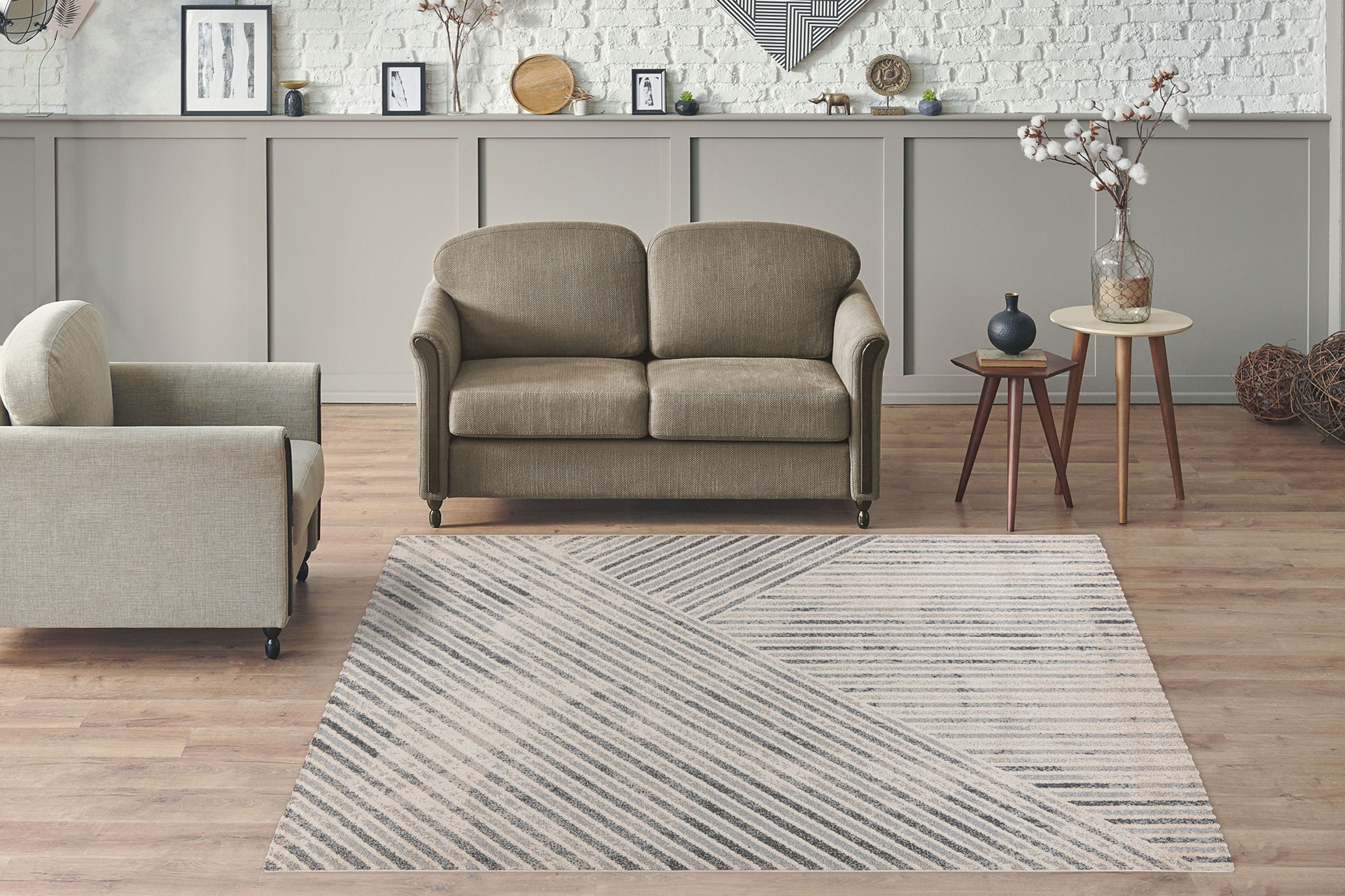 Teppich RHOMBUS 80 x 150 cm