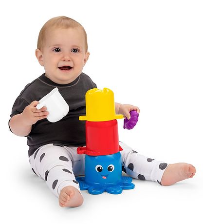Baby Einstein Badespielzeug - Stapel von Opus Ente Stream - Blau
