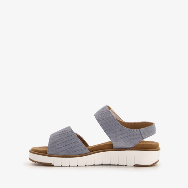 Hush Puppies dames sandalen lichtblauw
