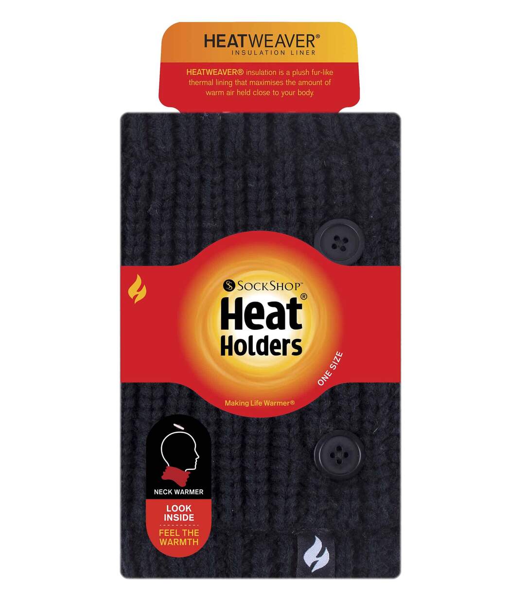 Cache Cou Snood Echarpe Femme Tricot avec Boutons