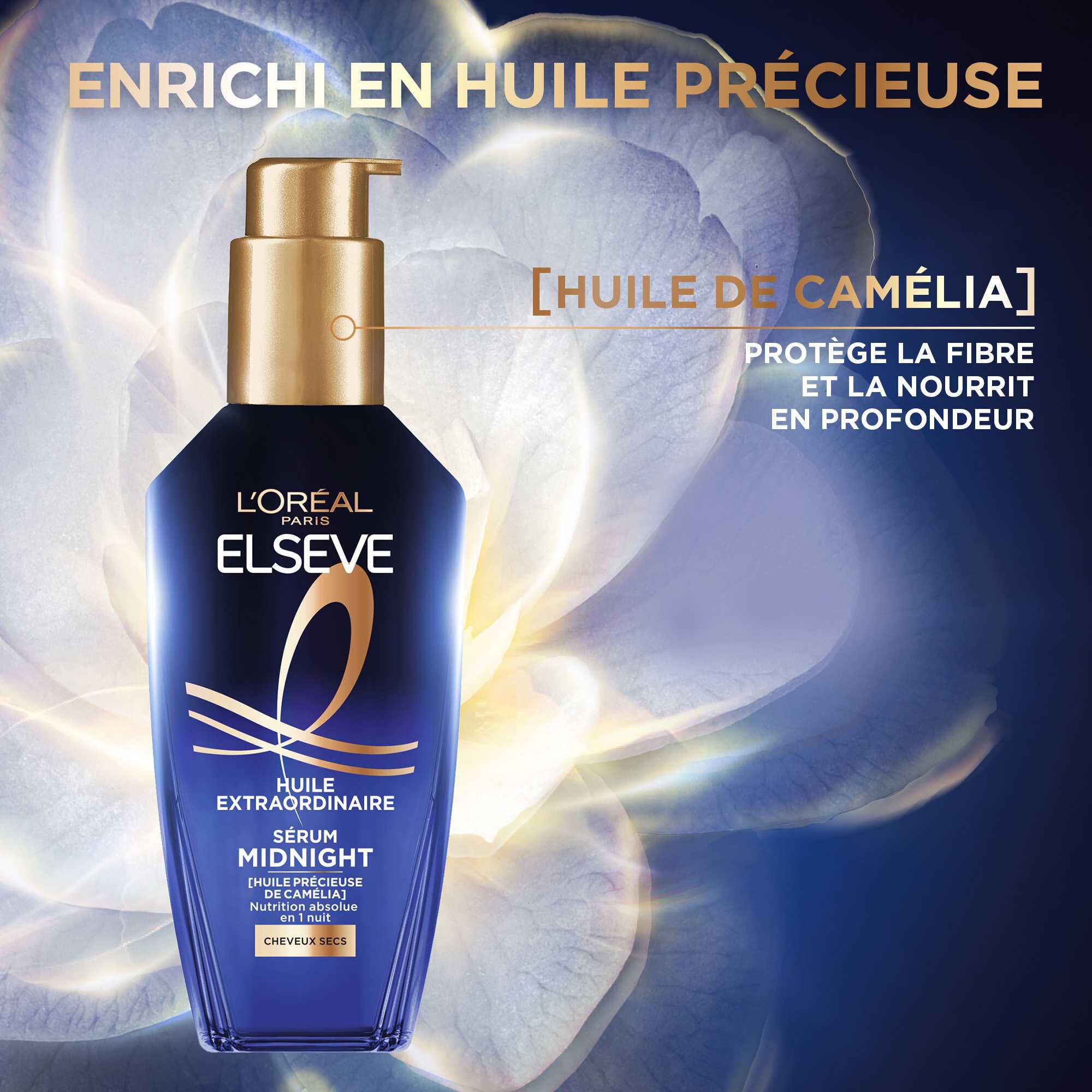 Elseve Huile Extraordinaire Soin Midnight Sérum - L'Oréal Paris
