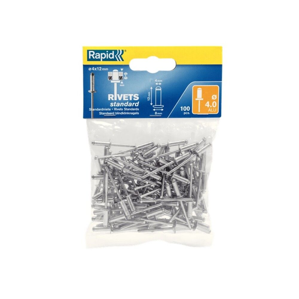 POPNAGLE RAPID Ø4X12MM 100STK/PK
