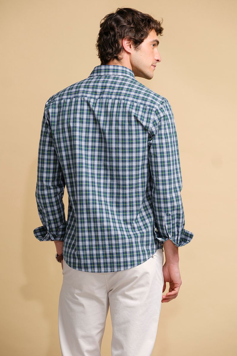 CAMISA REGULAR FIT AOS QUADRADOS