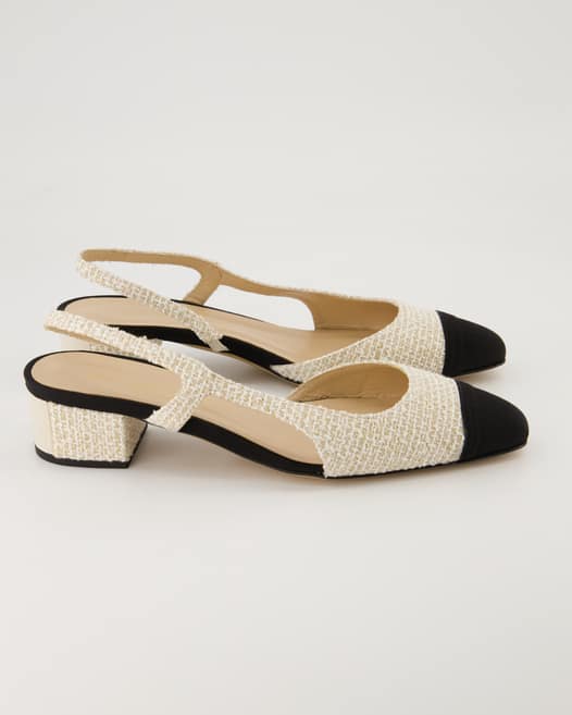 Konstantin Starke Rosette Slingpumps in Beige