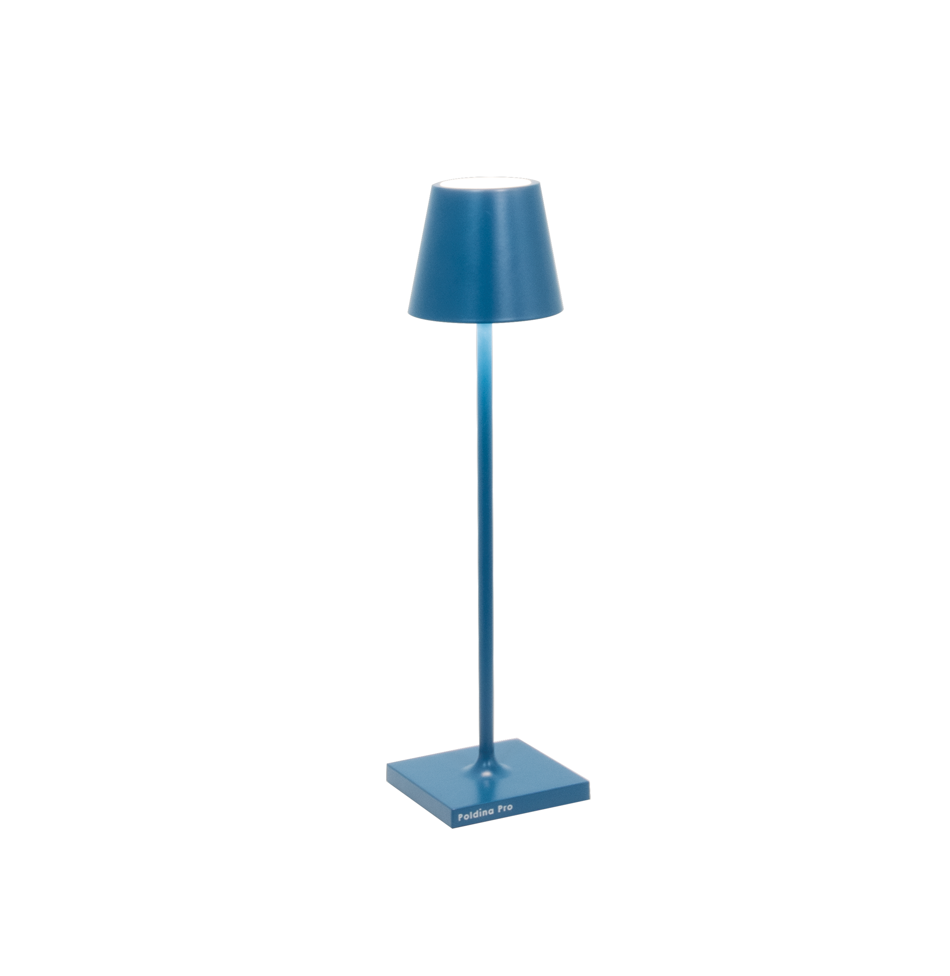 Zafferano oplaadbare tafellamp S Blauw