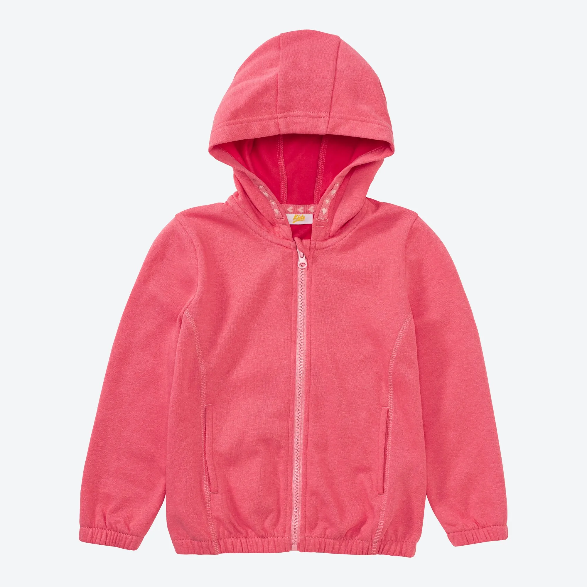 Mädchen-Sweatjacke mit Kapuze