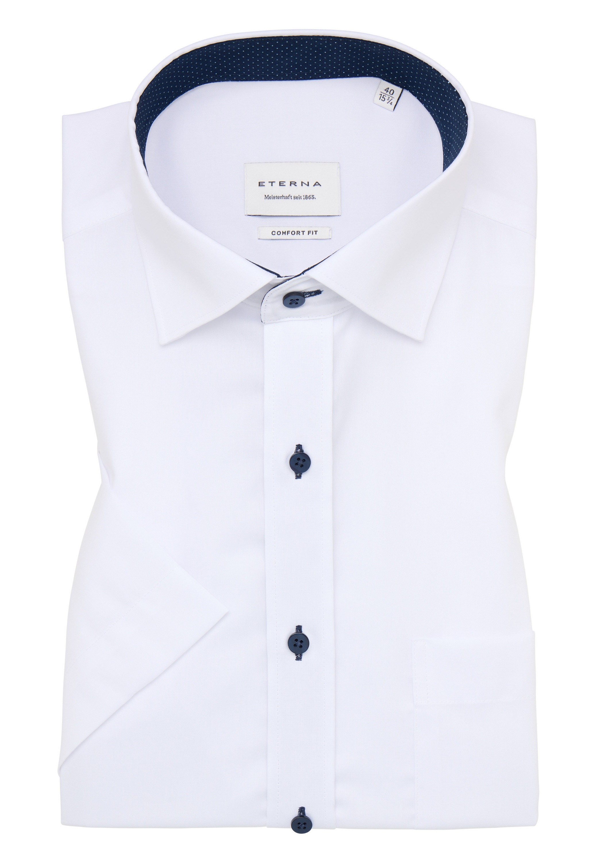 Eterna Kurzarmhemd »COMFORT FIT«, NON IRON (bügelfrei)