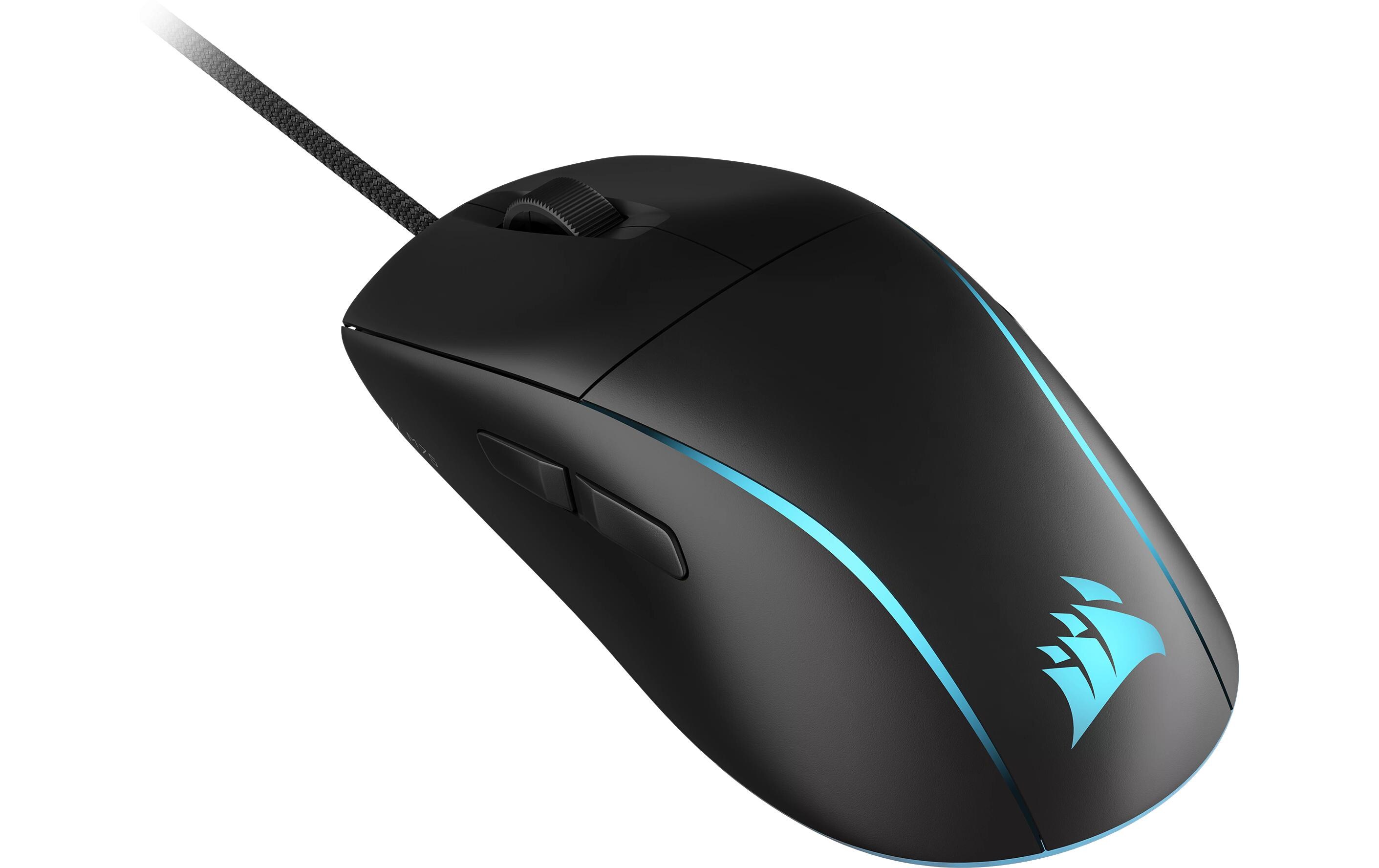 Gaming-Maus M75 SchwarzLeichte RGB-Gaming-Maus mit 26'000 dpi Corsair «Marksman»-Sensor