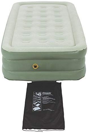 Coleman 765581-ssi Opblaasbaar matras voor tweepersoonsbed, uniseks, groen, Twin
