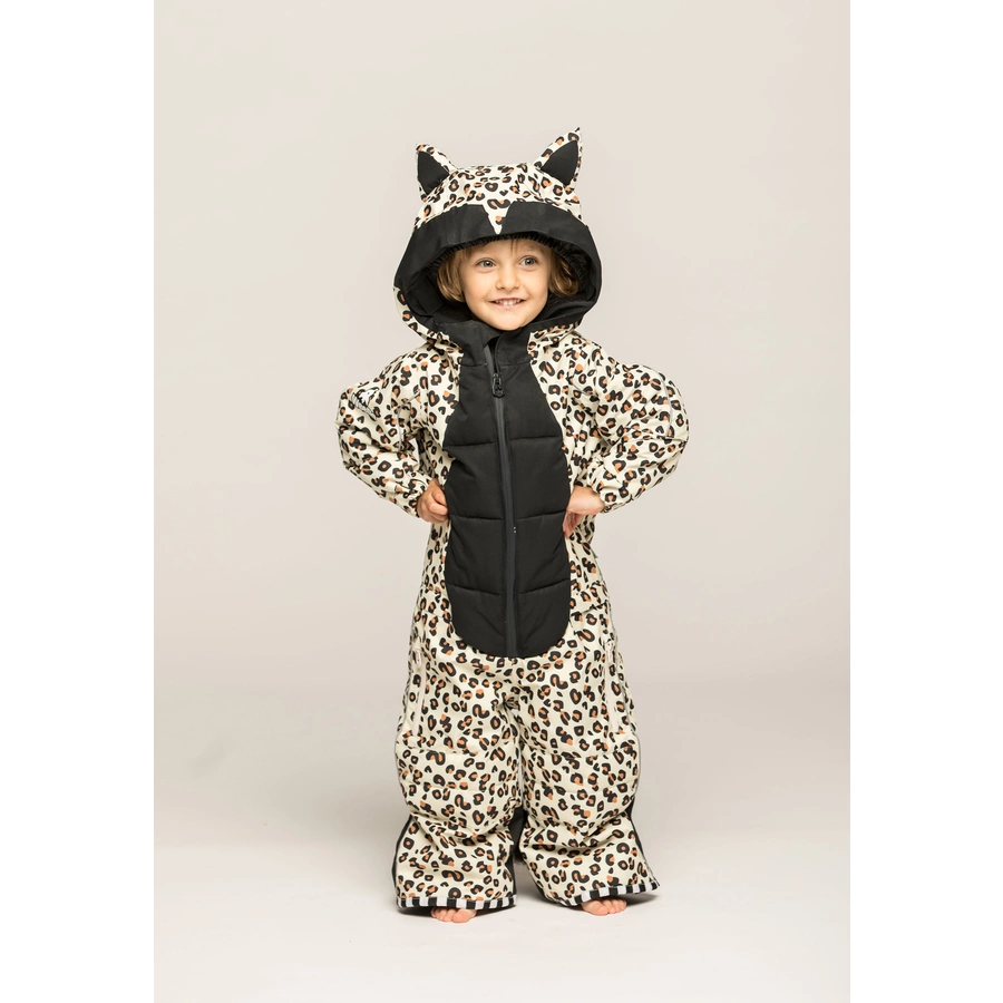 WeeDo Schneeanzug CHEETADO Leopard Black black leo