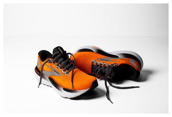 Chaussures Running Brooks Glycerin 21 Orange/Noir Homme