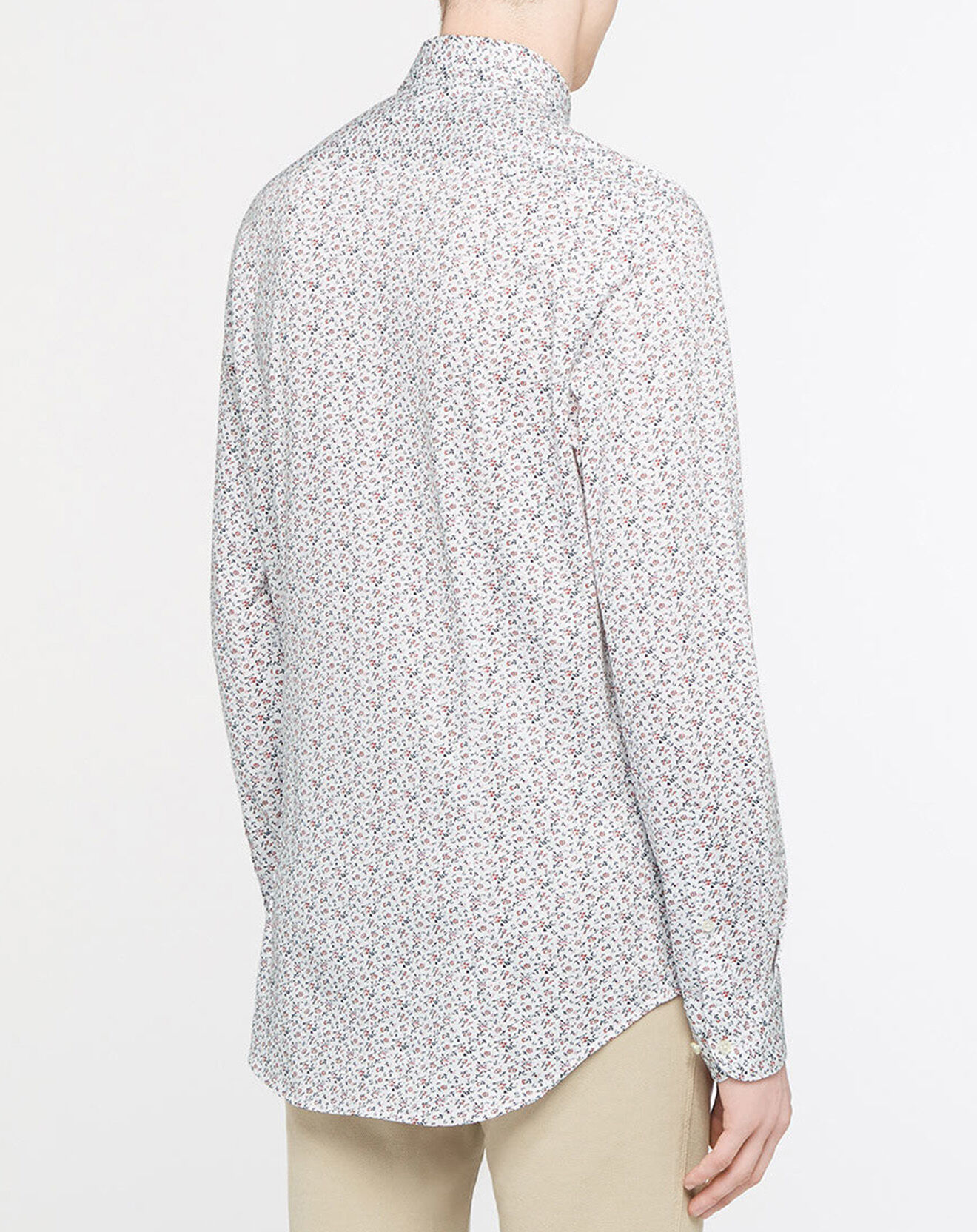 Tommy Hilfiger Chemise Slim imprimé floral blanc/rouge