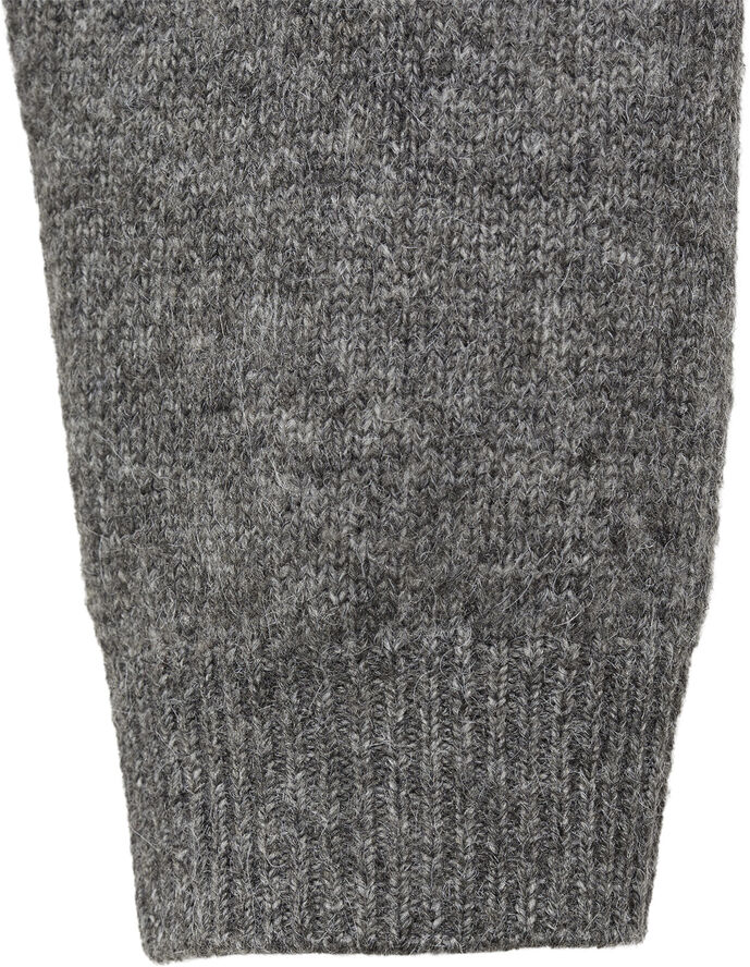 MANGO SWEATER. -- SCHOOL Charcoal