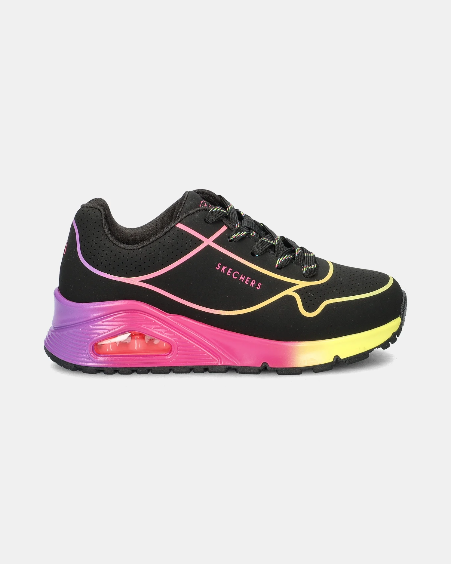 Skechers Uno Gen 1 Lage sneakers  - zwart