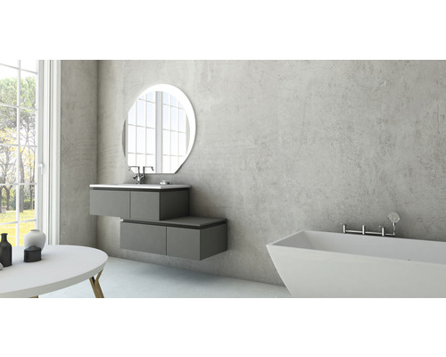 Baden Haus Avril wastafelmeubel, 102 x 46 cm, glanzend wit, 50165
