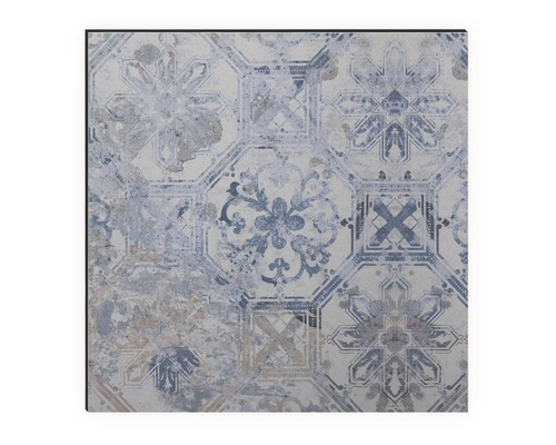 Keukenachterwand mySpotti Profix Vintage tegel Blauw 100 x 60 cm PX-10060-1917-HB