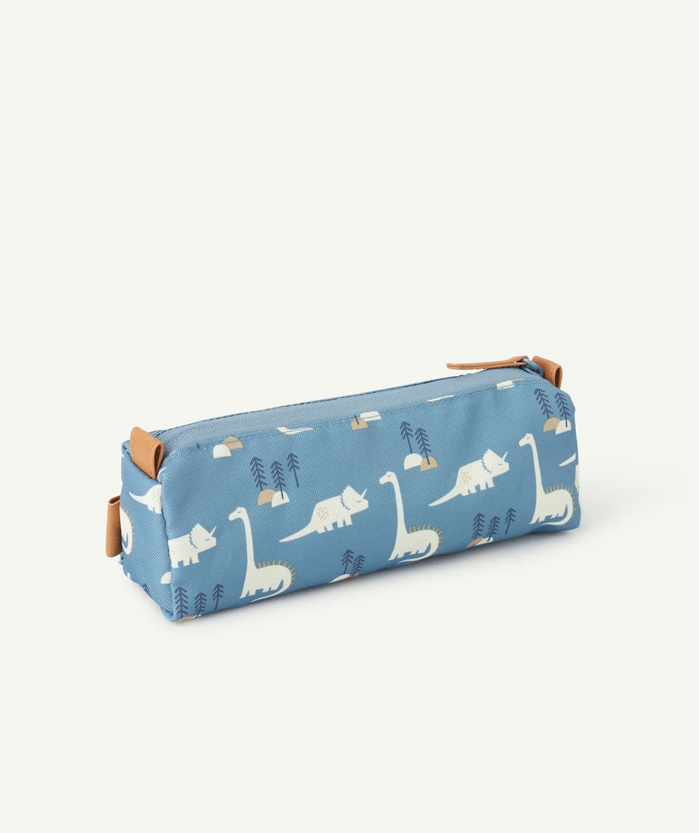 FRESKTROUSSE BLEUE IMPRIMÉE DINOSAURES EN PLASTIQUE RECYCLÉ ENFANT