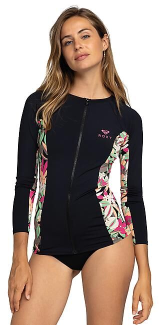 ROXY - T-SHIRT LYCRA ZIP ML