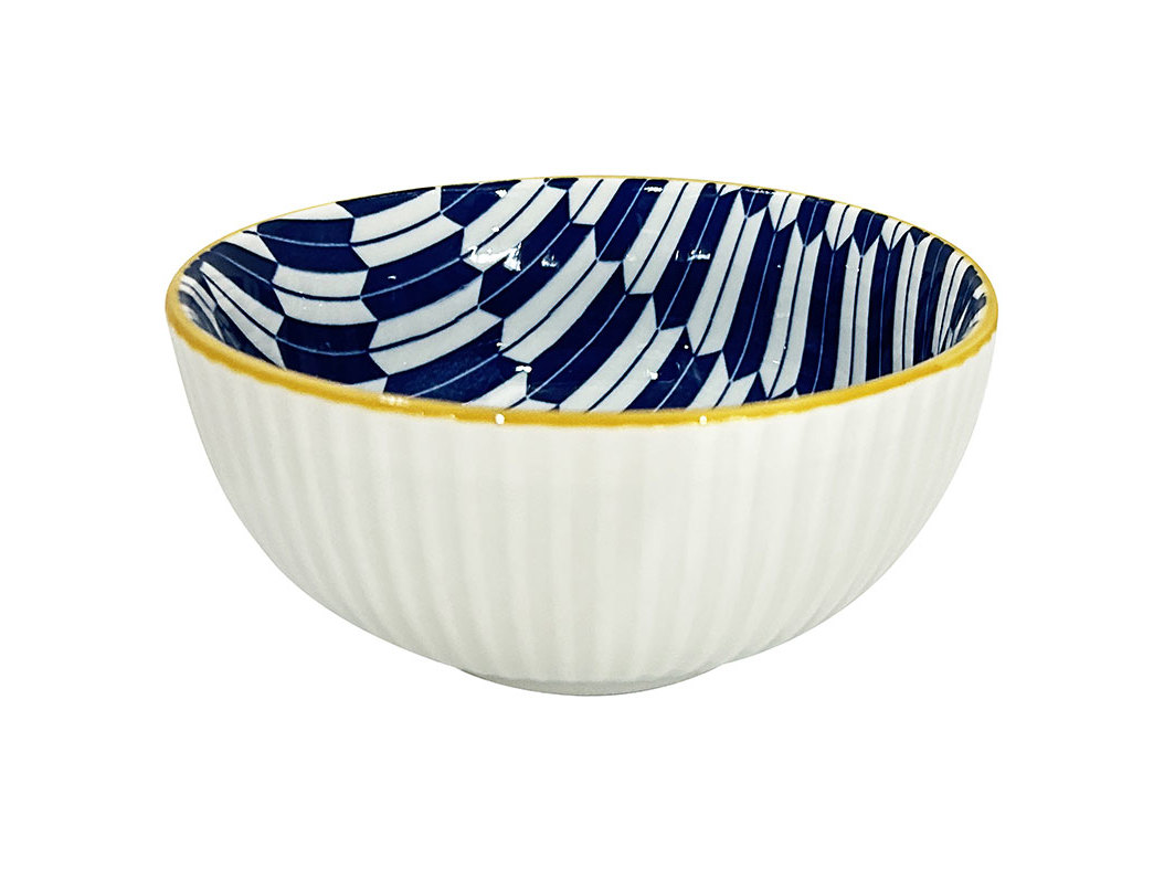 TAÇA PORCELANA ACTUEL PINTADA 11.5X5.5CM 28CL