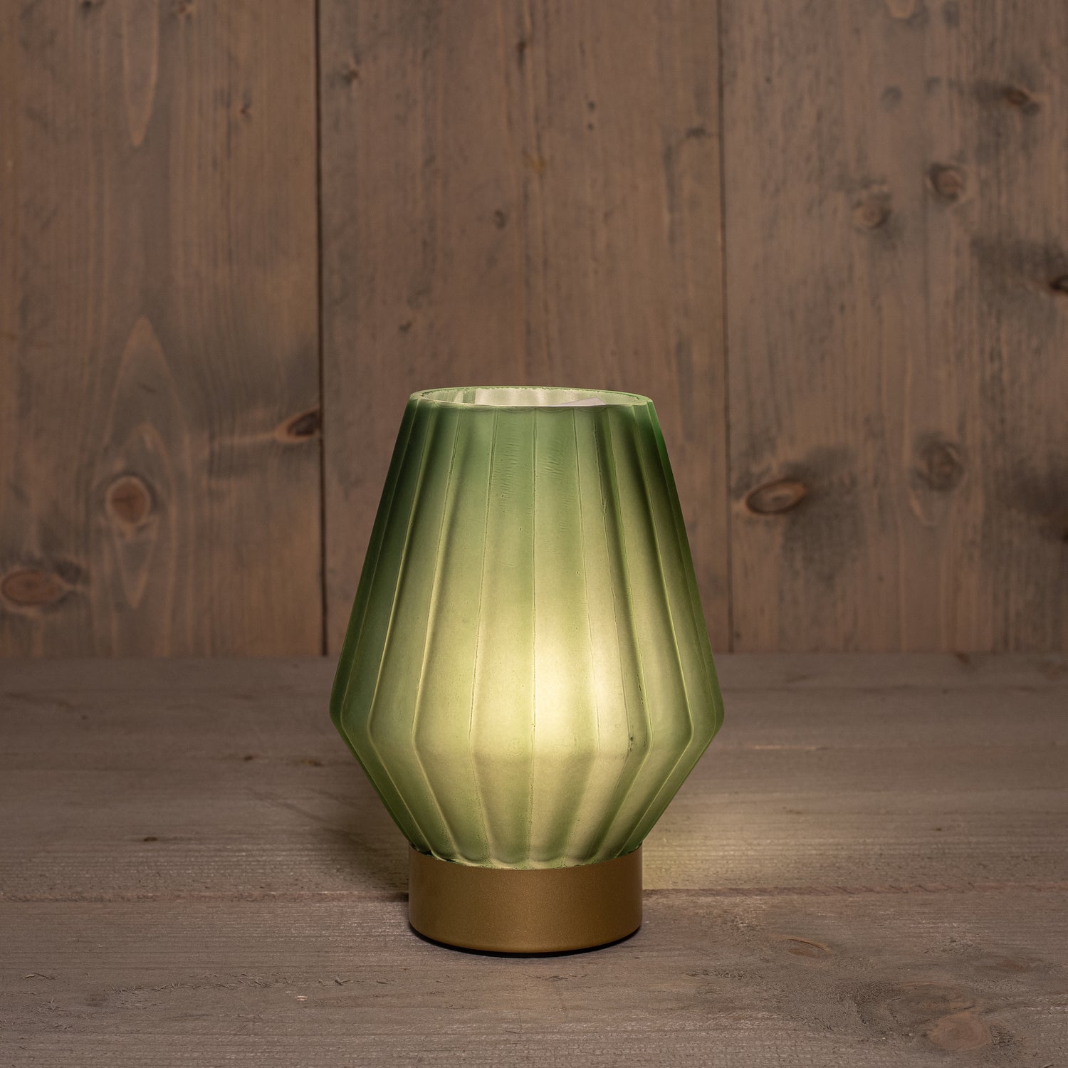 Anna's Collection tafellamp Sia groen D 12 H 17 cm