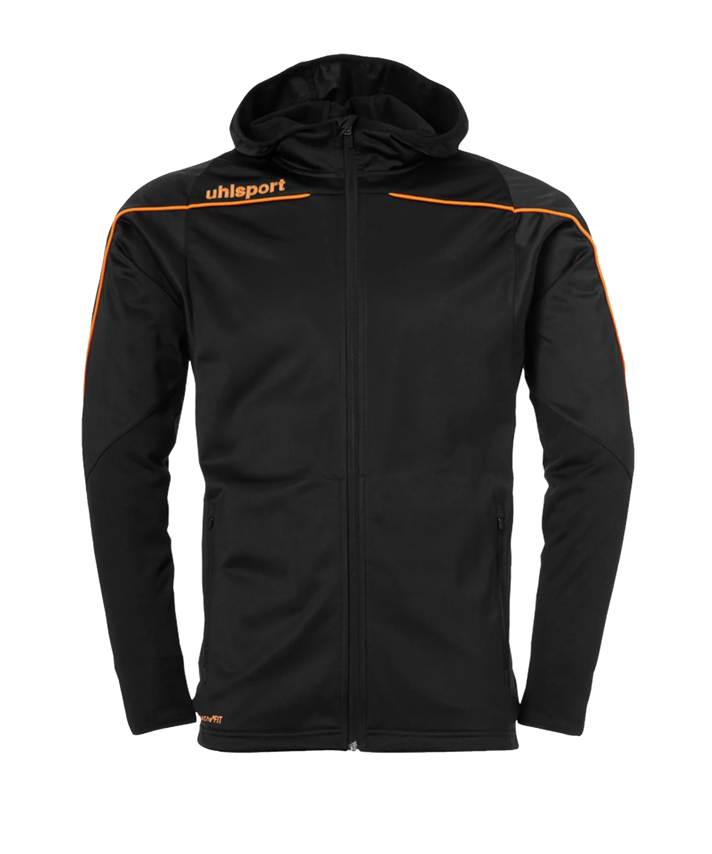 uhlsport Stream 22 Kapuzenjacke Kids Schwarz F22