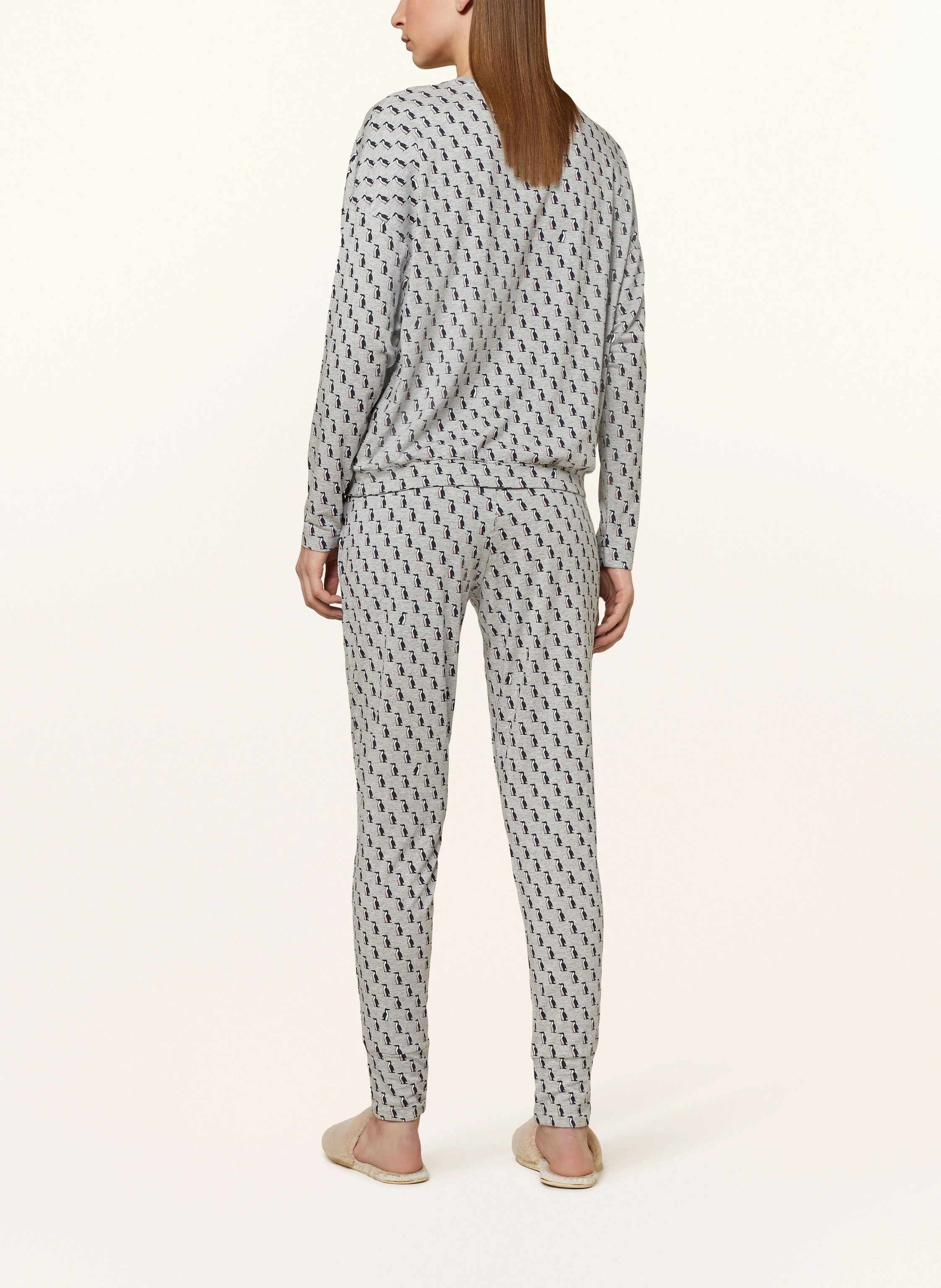 mey Schlafshirt Serie PENGUIN FLOCK