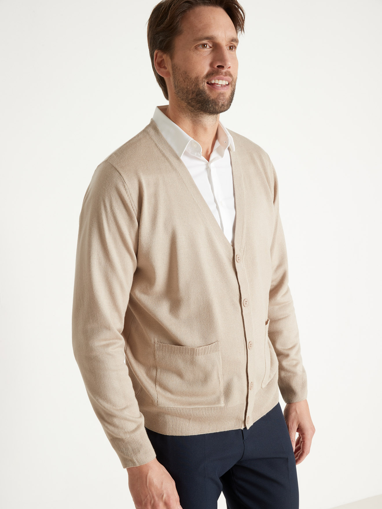 Gilet classique manches longues