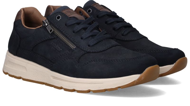 Rieker Sneakers Blauw Heren