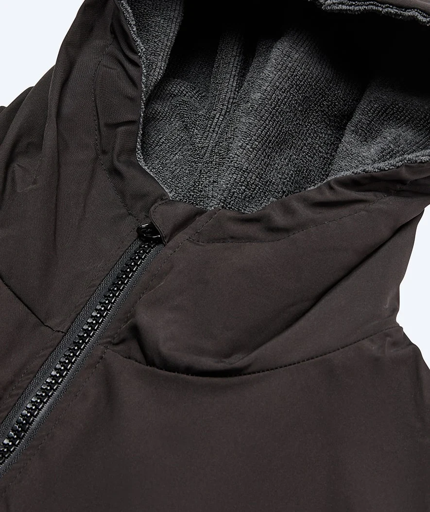 Watery Surf poncho - Waterproof - Sort