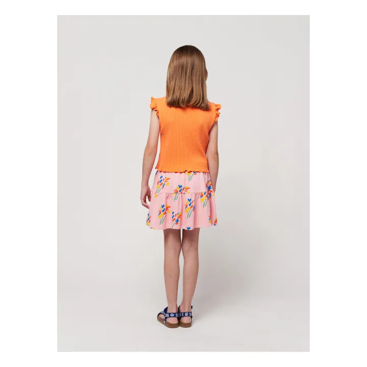 Bobo Choses Débardeur Volants Coton Bio | Orange