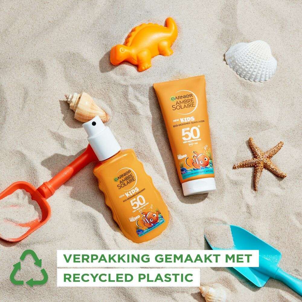 Garnier Ambre Solaire Waterresistent Kids Zonnebrandspray SPF 50 Finding Nemo150 ml