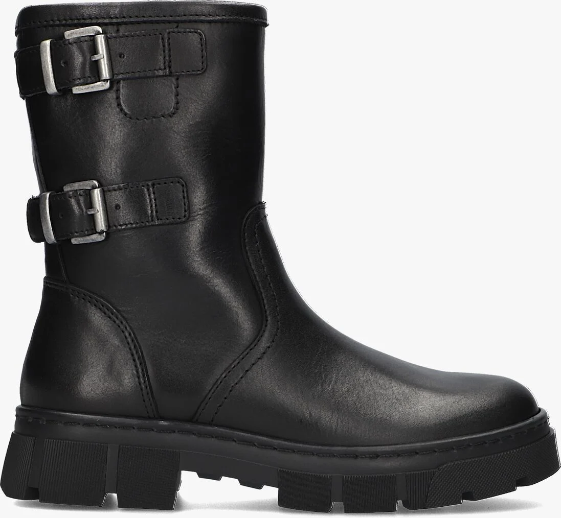 BULLBOXER zwarte bullboxer biker boots diyona buckle