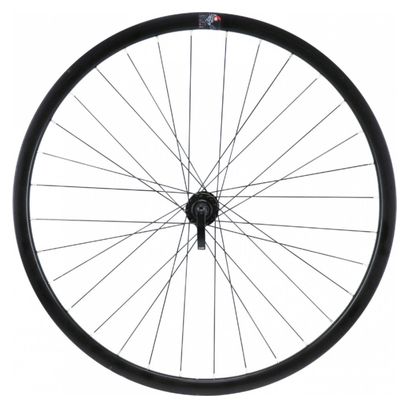 Roue gravel - cyclocross 700 p2r avant disc centerlock moyeu bille noir blocage (pour pneu 25-28-32) - tubeless ready