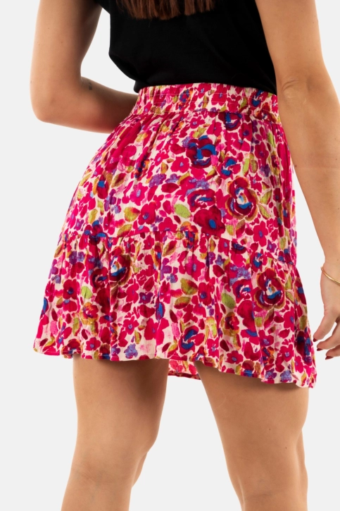Jupe ichi marrakech 202925 love potion flower aop