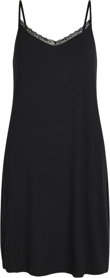 CCDK Maia Bamboo Chemise Dress Black