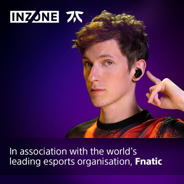 Sony Inzone Buds gaming in-ear høretelefoner (sort)