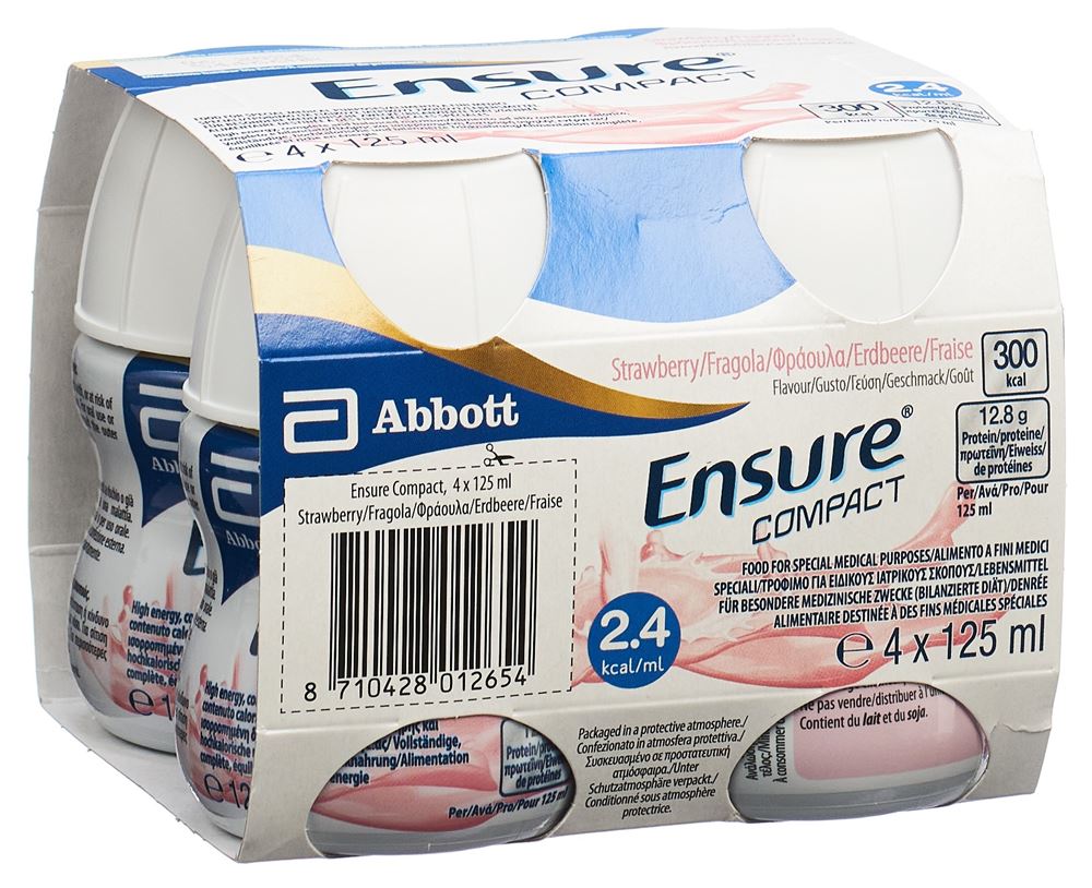 ENSURE Compact liq Erdbeer Fl 125 ml